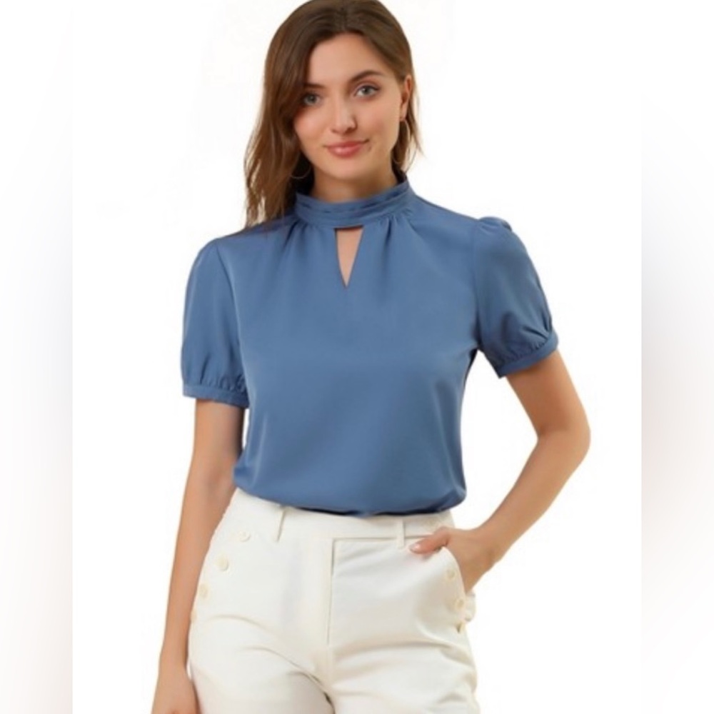 Allegra K Puff Sleeve shirt